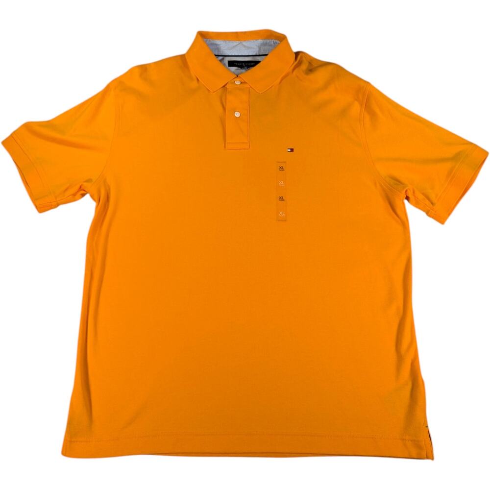 NWT Tommy Hilfiger Orange Polo Shirt XL